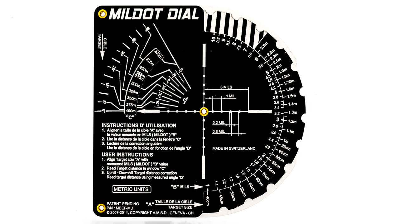 AMSD Mildot Dial